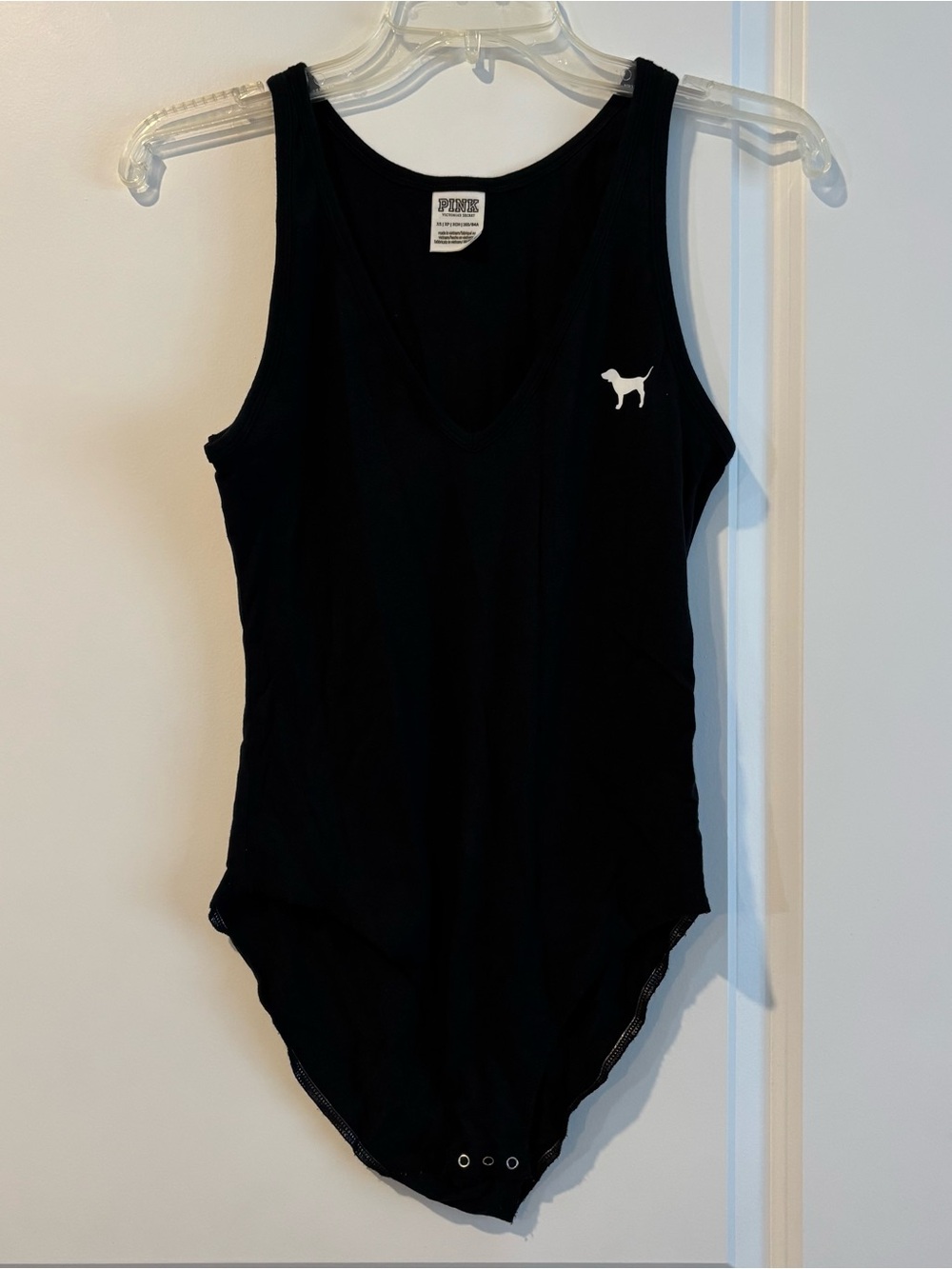 PINK Victoria's Secret Black Body Suit